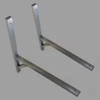 Wspornik spawany 1000 x 50 x 30 mm, INOX, 2 szt. | Ulubieniec klientów